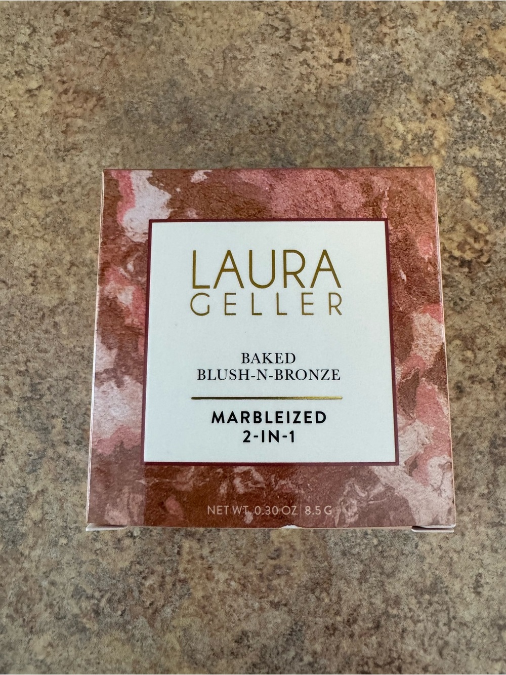 Laura Geller Marbleized Baked Blush-n-Bronze — Rose & Bronze Tones